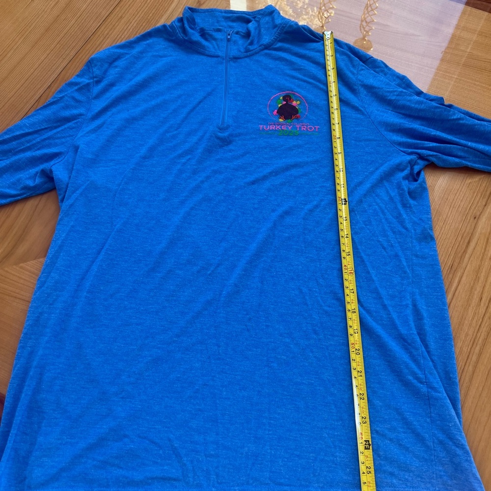 Blue Columbus Turkey Trot Men's Shirt